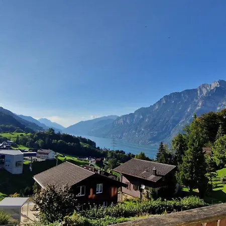 Swiss Mountains, Romantic, Heidiland, And Via Gondola 度假居 Quarten