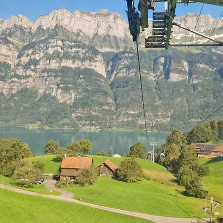 Swiss Mountains, Romantic, Heidiland, And Via Gondola Dom wakacyjny *