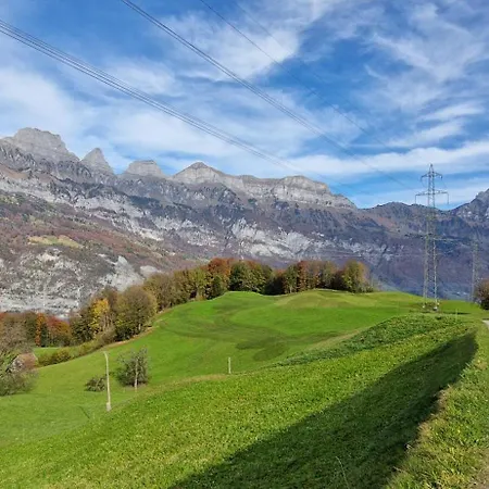 Swiss Mountains, Romantic, Heidiland, And Via Gondola * Quarten