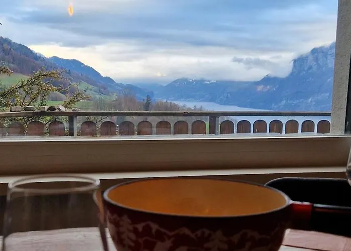 بيت للعطل Swiss Mountains, Romantic, Heidiland, And Via Gondola