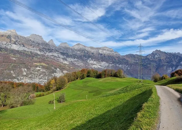 Swiss Mountains, Romantic, Heidiland, And Via Gondola * Quarten