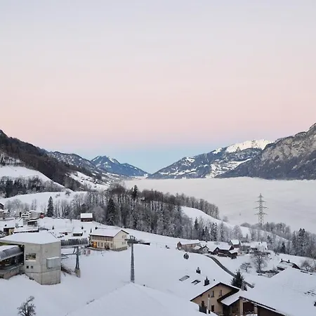 度假居 Swiss Mountains, Romantic, Heidiland, And Via Gondola Quarten